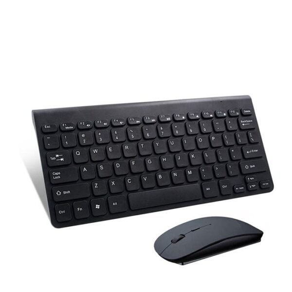 Mini Wireless Keyboard & Mouse at Amtel Online Merchants. Your on stop online shop for Computer Accessories,  Adapters, Converters, CCTV, TV, Woofers, Bluetooth Speakers and other Electronics In Nairobi, Kenya. 