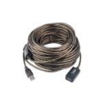Generic 20 Meters (64 Feet) USB 2.0 Extension / Repeater Cable A Male To A Female
