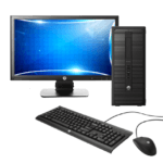 Hp Prodesk 600 G1 Tower Intel Core i5 3.20GHz 4GB RAM 500GB HDD DVDrw Ex UK 6 Months Keyboard Mouse 18.5" TFT Monitor