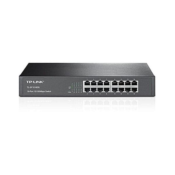 TP-Link TP-Link 16-Port 10/100Mbps Desktop Switch - Black