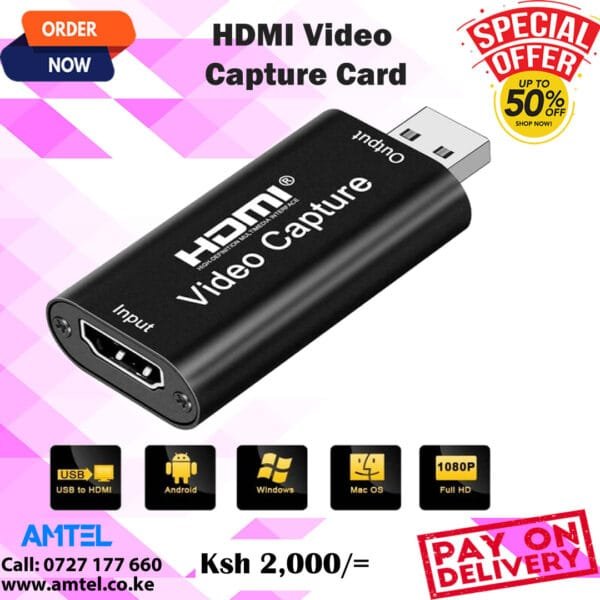 HDMI to USB Video Capture Adapter in Kenya