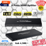 4K HDMI Splitter 1 in 8 Out, 1×8 HDMI Splitter 8 Port