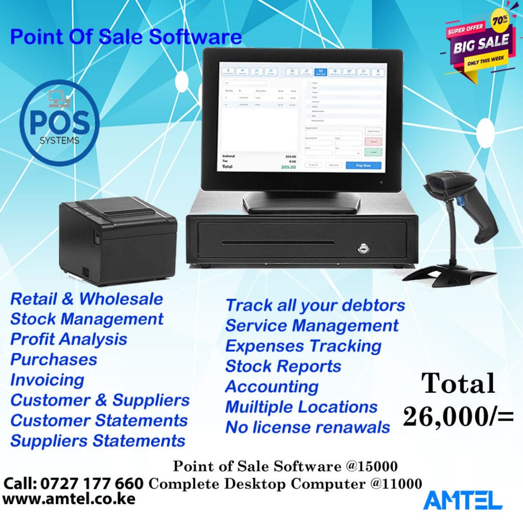 Point of Sale & Stock Management Software With Complete Desktop Buy
