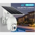 4G Solar Powered CCTV Camera PTZ -(Colored At Night + Record 2-way Audio) In Kenya