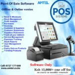 Point of Sale and Stock Management @15000. NB. Software Only