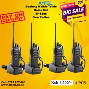 Baofeng BF-888S dual band radio handheld walkie talkie in Nairobi Kenya