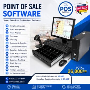 Point of Sale & Stock Management Software With Complete Desktop