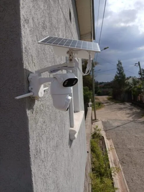 6MP UHD Dual Lens Solar Power WiFi/4G PTZ IP Dome Camera in Nairobi, Kenya - Image 2
