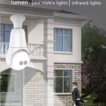 New Arrival 4MP icsee APP Wireless CCTV Wifi Nanny Bulb Floodlight Camera