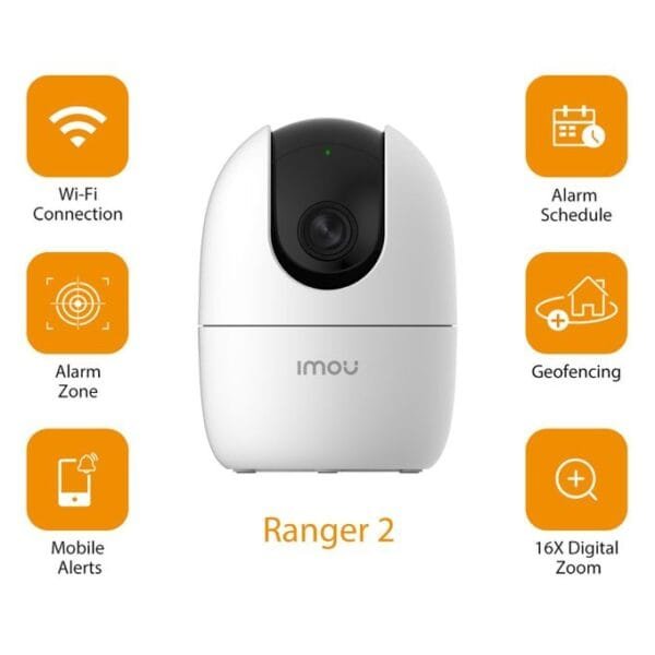 Imou Ranger 2 H265 Wi-Fi Pan & Tilt Camera