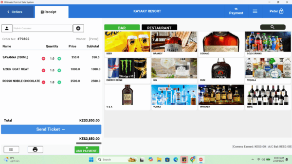 Best Bar and Hotel Point of Sale System in Kenya