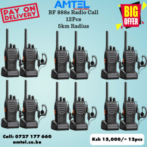 12 Sets Baofeng BF-888 Walkie Talkie – Long Range Two-Way Radios (Pack of 12) in Kenya