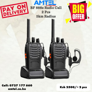 2 Sets Baofeng BF-888 Walkie Talkie – Long Range Two-Way Radios (Pack of 2) in Kenya