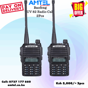 Baofeng UV-82 Walkie Talkie – Long Range, Durable & Affordable Two-Way Radio in Kenya