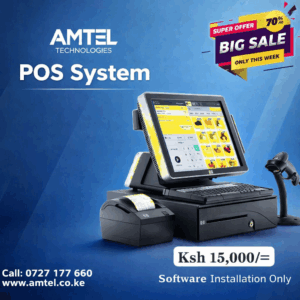Point of Sale (POS) & Stock Management Software – KSh 15,000 (Software Only).